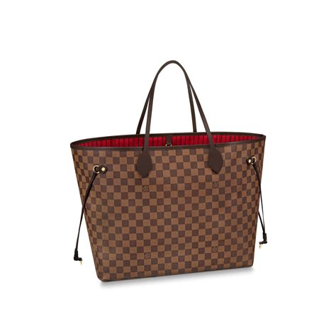 louis vuitton damier ebene neverfull|neverfull damier ebene.